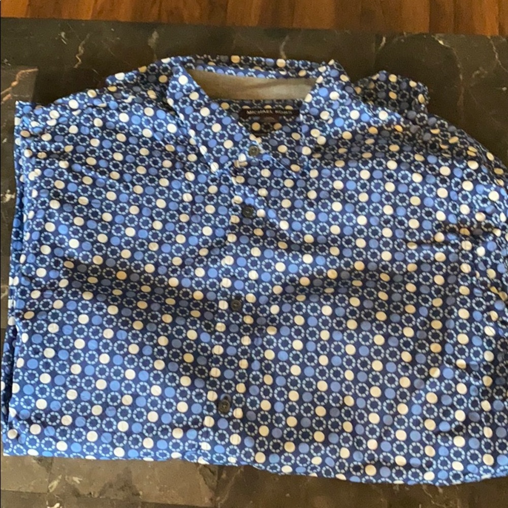 Michael Kors Men’s Long Sleeved Dress Shirt - 2XL